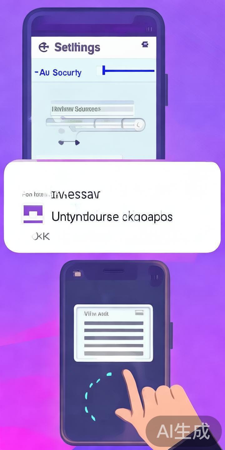 安卓设备：下载完APK文件后，进入“设置-安全”-